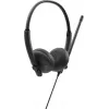 DELL WH125 ausinės su mikrofonu, laidinės, ant galvos, biurui / skambučių centrui, USB Type-A, juodos