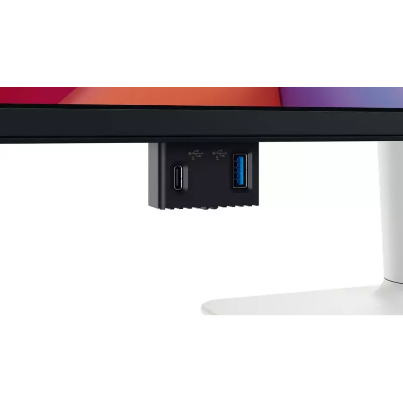 Kompiuterio monitorius Dell S2725DC 27 coliai 2560×1440 QHD LCD 8 ms 16:9 178° USB 3.2 Gen1 garsiakalbiai aukščio reguliavimas VESA baltas