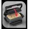 Kontaktinė kepsninė Tefal GC7148 — 2000 W, nerūdijančio plieno korpusas, stačiakampė, reguliuojamas termostatas, grotelių viršutinis paviršius, 365×365×175 mm