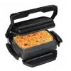 Kontaktinė kepsninė Tefal GC7148 — 2000 W, nerūdijančio plieno korpusas, stačiakampė, reguliuojamas termostatas, grotelių viršutinis paviršius, 365×365×175 mm
