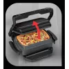 Kontaktinė kepsninė Tefal GC7148 — 2000 W, nerūdijančio plieno korpusas, stačiakampė, reguliuojamas termostatas, grotelių viršutinis paviršius, 365×365×175 mm
