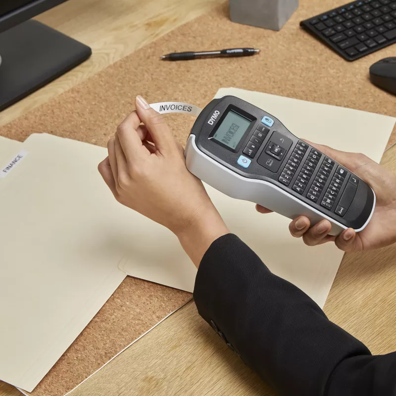 DYMO LabelManager ™ 160 QWERTZ, QWERTZ, D1, terminis perkėlimas, 180 x 180 DPI, 12 mm/sek, juoda, sidabrinė