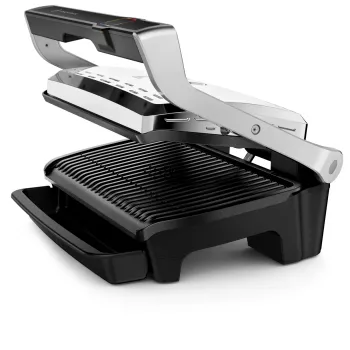 Kontaktinis grilis Tefal OptiGrill Elite XL GC760D — nerūdijantis plienas, 800 cm² paviršius, 2200 W