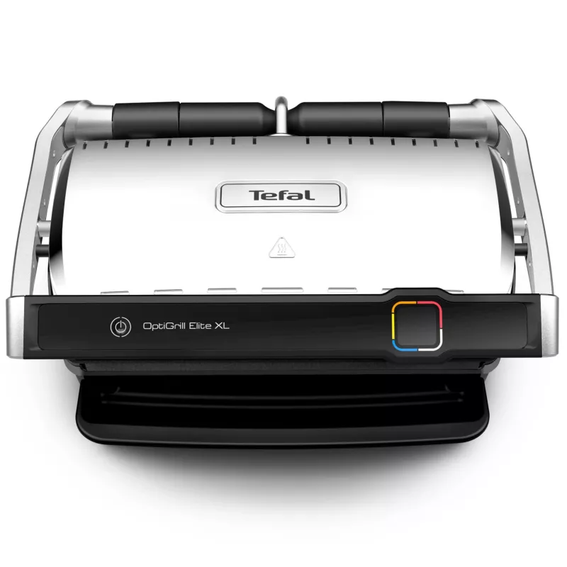 Kontaktinis grilis Tefal OptiGrill Elite XL GC760D — nerūdijantis plienas, 800 cm² paviršius, 2200 W