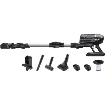 Rowenta X-Force RH9958 2-in-1 stick vacuum baterija Dry HEPA Bagless 0.9 L Juoda, Pilka