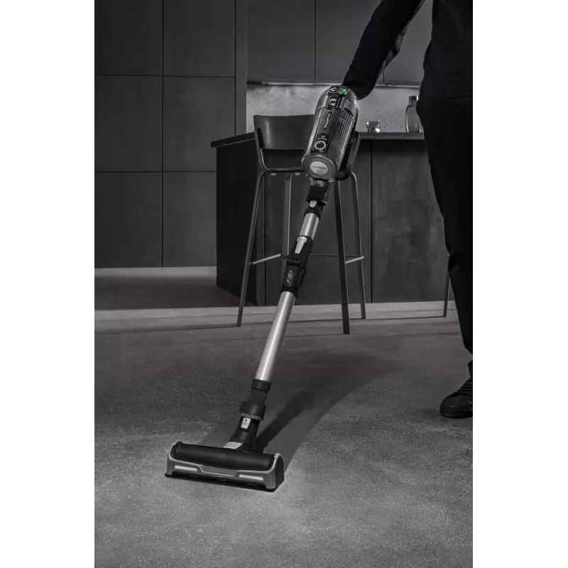 Rowenta X-Force RH9958 2-in-1 stick vacuum baterija Dry HEPA Bagless 0.9 L Juoda, Pilka