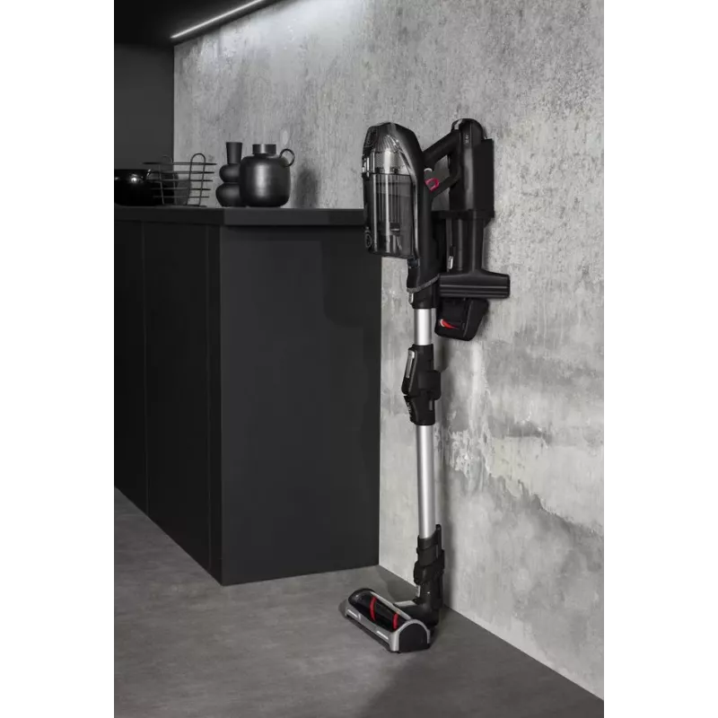 Rowenta X-Force RH9958 2-in-1 stick vacuum baterija Dry HEPA Bagless 0.9 L Juoda, Pilka