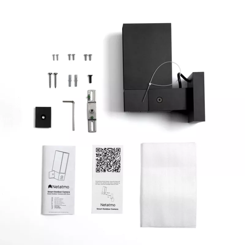 Netatmo Presence Box IP apsaugos kamera Lauko 1920 x 1080 pikselių Sieninė