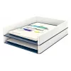 Leitz Letter Tray WOW Dual Colour, Plastikas, Metallic, White, A4, 267 mm, 336 mm, 49 mm
