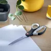 Leitz Cosy Titanium biuro žirklės 205 mm, suaugusiems, tiesus kirpimas, viengubos, pilkos, nerūdijantis plienas, biuro žirklės