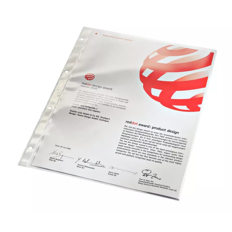 Leitz Pocket 80my A4, A4, permatoma, polivinilchloridas (PVC), 230 mm, 305 mm, 10 g