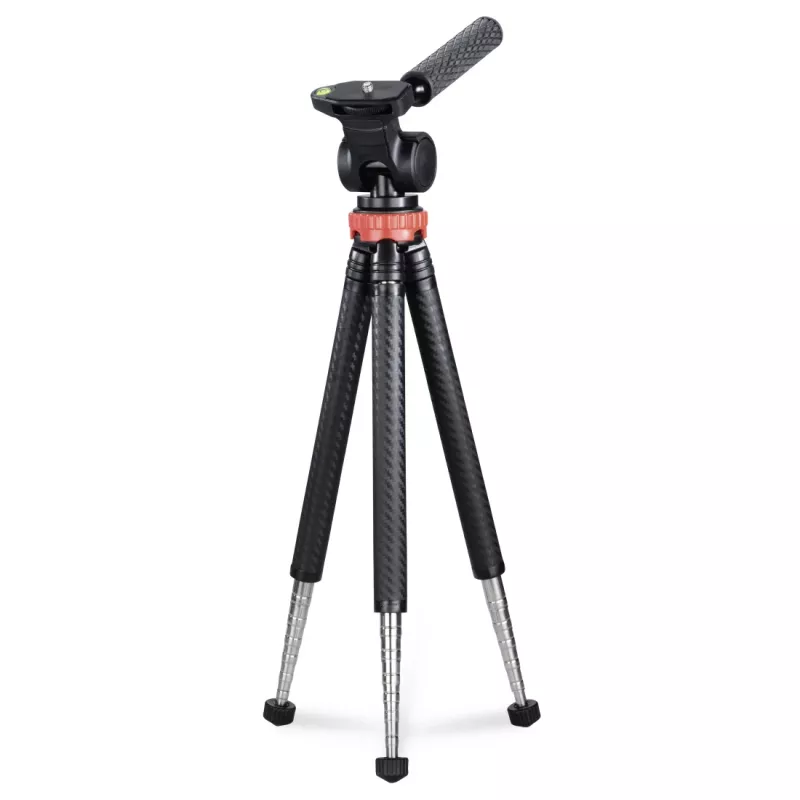 Hama Traveller Pro stovas Išmanusis telefonas/Veiksmo kamera 3 kojelės (-ių) Juoda, Raudona