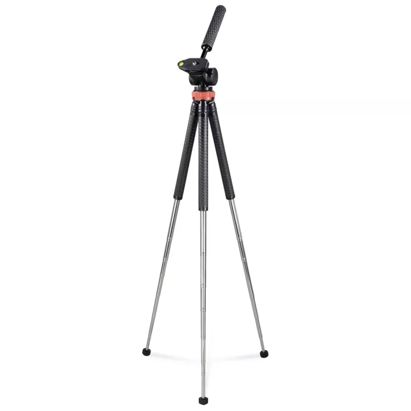Hama Traveller Pro stovas Išmanusis telefonas/Veiksmo kamera 3 kojelės (-ių) Juoda, Raudona