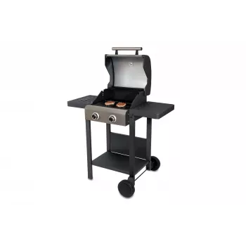 Unold 58595 Barbecue Grill-Wagen BUDDY vežimėlis elektrinis juodas, nerūdijantis plienas 2600 W