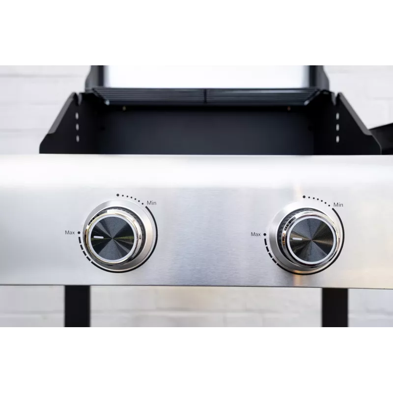 Unold 58595 Barbecue Grill-Wagen BUDDY vežimėlis elektrinis juodas, nerūdijantis plienas 2600 W