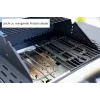 Unold 58595 Barbecue Grill-Wagen BUDDY vežimėlis elektrinis juodas, nerūdijantis plienas 2600 W