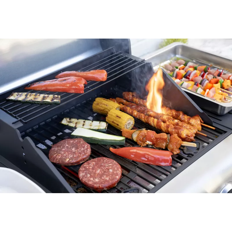 Unold 58595 Barbecue Grill-Wagen BUDDY vežimėlis elektrinis juodas, nerūdijantis plienas 2600 W