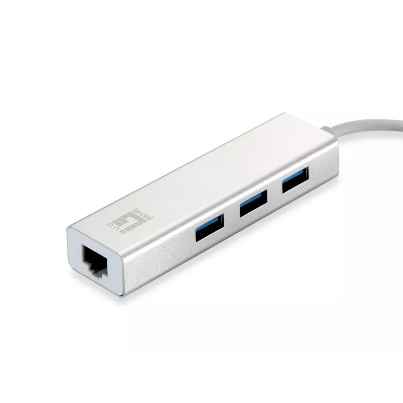 LevelOne Gigabit USB tinklo adapteris, USB šakotuvas