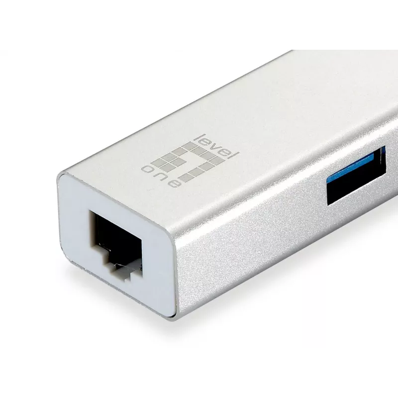LevelOne Gigabit USB tinklo adapteris, USB šakotuvas