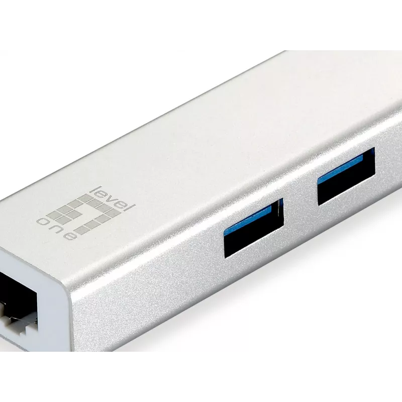 LevelOne Gigabit USB tinklo adapteris, USB šakotuvas