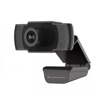 Conceptronic AMDIS 1080P Full HD internetinė kamera su mikrofonu, 2 MP, 1920 x 1080 pikselių, Full HD, 30 kadrų/s, 1280x720@30kadrų/s, 1920x1080@30kadrų/s, M-JPEG, YUV