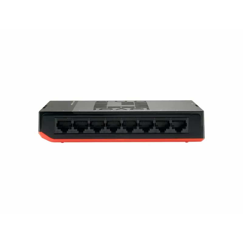 LevelOne 8 prievadų gigabitinis komutatorius, nevaldomas, Gigabit Ethernet (10/100/1000), pilnas dvipusis režimas, montuojamas ant sienos
