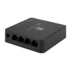 LevelOne FEU-0812 tinklo komutatorius Nevaldomas Fast Ethernet (10/100) Juodas