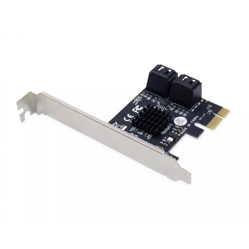 Conceptronic EMRICK 4 prievadų SATA PCIe adapteris su SATA kabeliais