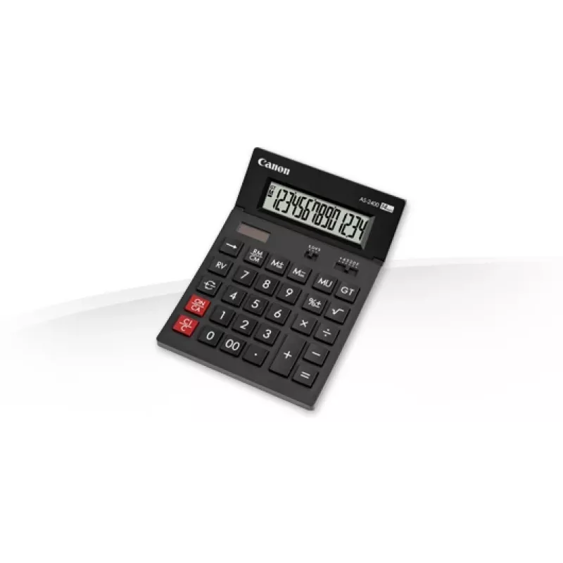 Canon AS-2400 skaičiuotuvas Stalinio tipo Ekranas Juodas