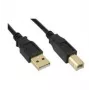 Microconnect USBAB5G USB kabelis USB 2.0 5 m USB A USB B juodas