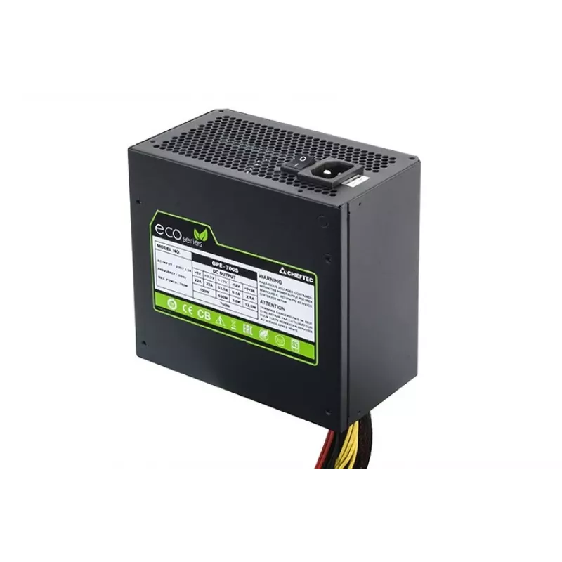 Maitinimo blokas Chieftec GPE-700S 700W, 24-pin ATX, PS/2, juodas