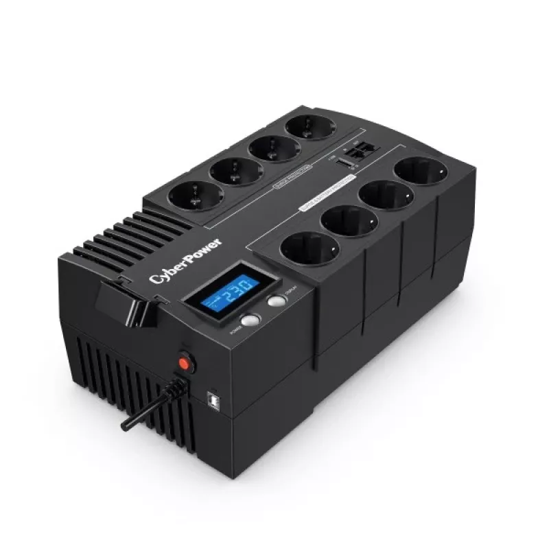 CyberPower BR1200ELCD nepertraukiamo maitinimo šaltinis (UPS) Line-Interactive 1,2 kVA 720 W 8 kintamosios srovės lizdų