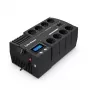 CyberPower BR1200ELCD nepertraukiamo maitinimo šaltinis (UPS) Line-Interactive 1,2 kVA 720 W 8 kintamosios srovės lizdų