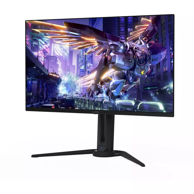GIGABYTE AORUS FO32U2P 32″ OLED žaidimų monitorius – 3840 x 2160 (UHD), 240 Hz, 0,03 ms, 250 cd/m², KVM, FreeSync Premium Pro, DisplayHDR True Juoda 400, DisplayPort 2.1
