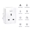 Išmanusis kištukas TP‑Link Tapo Mini P110M — „Wi‑Fi“/„Bluetooth“ išmanusis vidaus lizdas, 16 A, 100–240 V, 3680 W, baltas