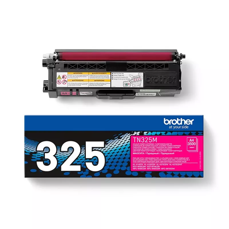 Dažų kasetė Brother TN-325M 1500 puslapių Magenta