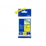 Lipdukų juosta Brother TZe-631 (TZe) 12 mm x 8 m, juoda ant geltonos