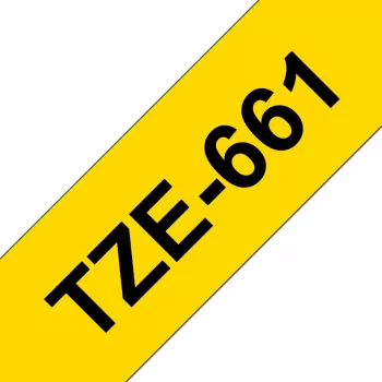 Etikečių gamybos juostelė TZ Brother TZE-661