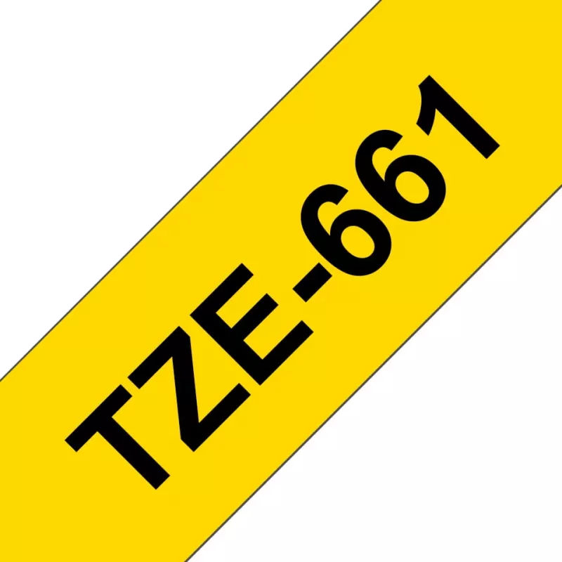 Etikečių gamybos juostelė TZ Brother TZE-661