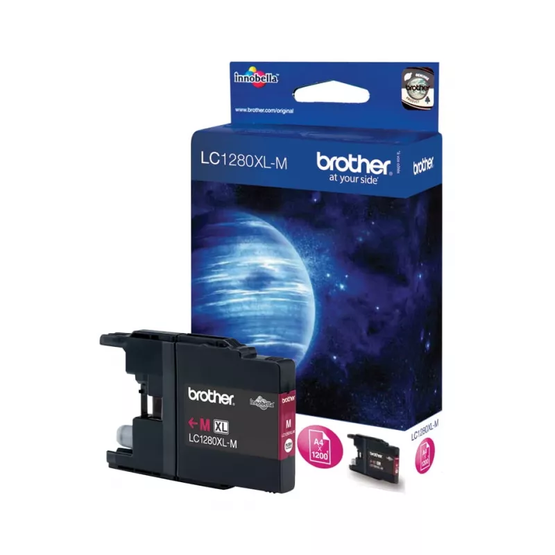 Rašalo kasetė Brother LC1280XLM Magenta