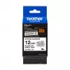 Lipni juosta Brother TZeS231 juoda ant balto 1,2 cm 8 m