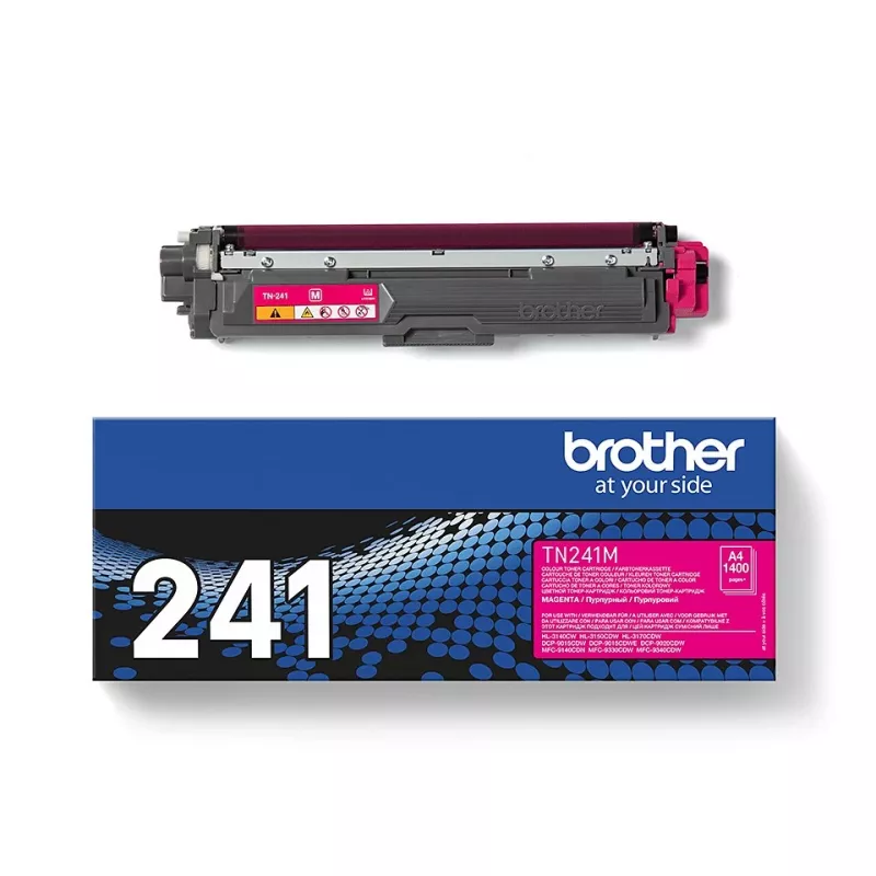 Originali Brother TN-241M Magenta tonerio kasetė 1200 puslapių