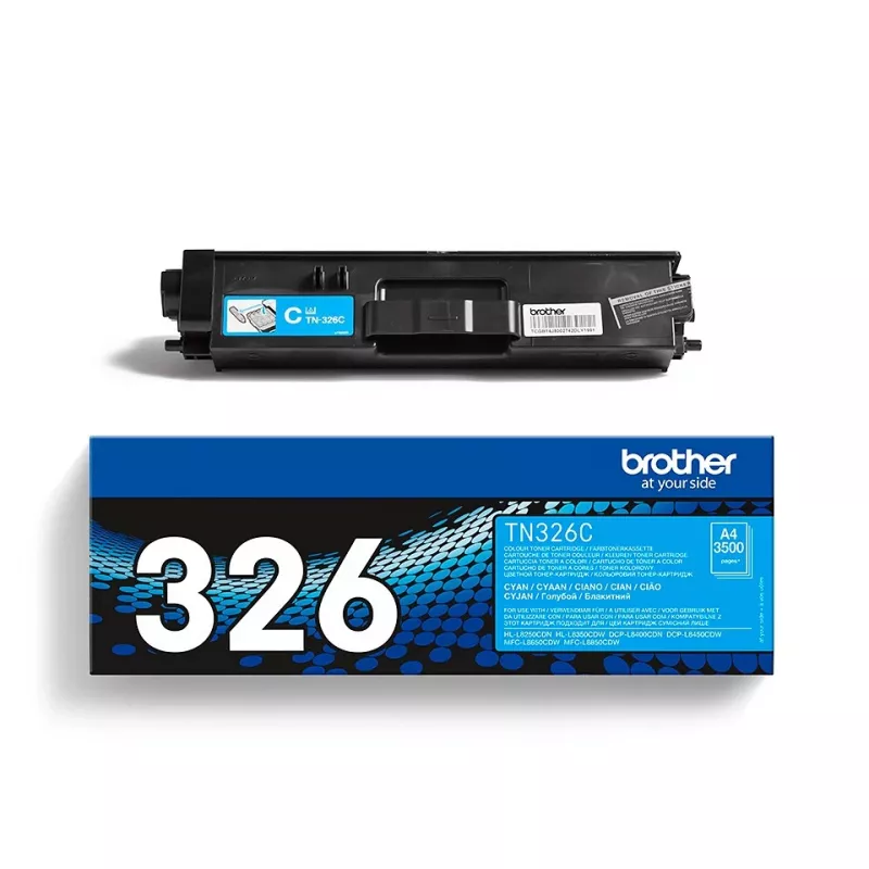 Toner Brother TN-326C iki 3500 puslapių žalsvai mėlynas