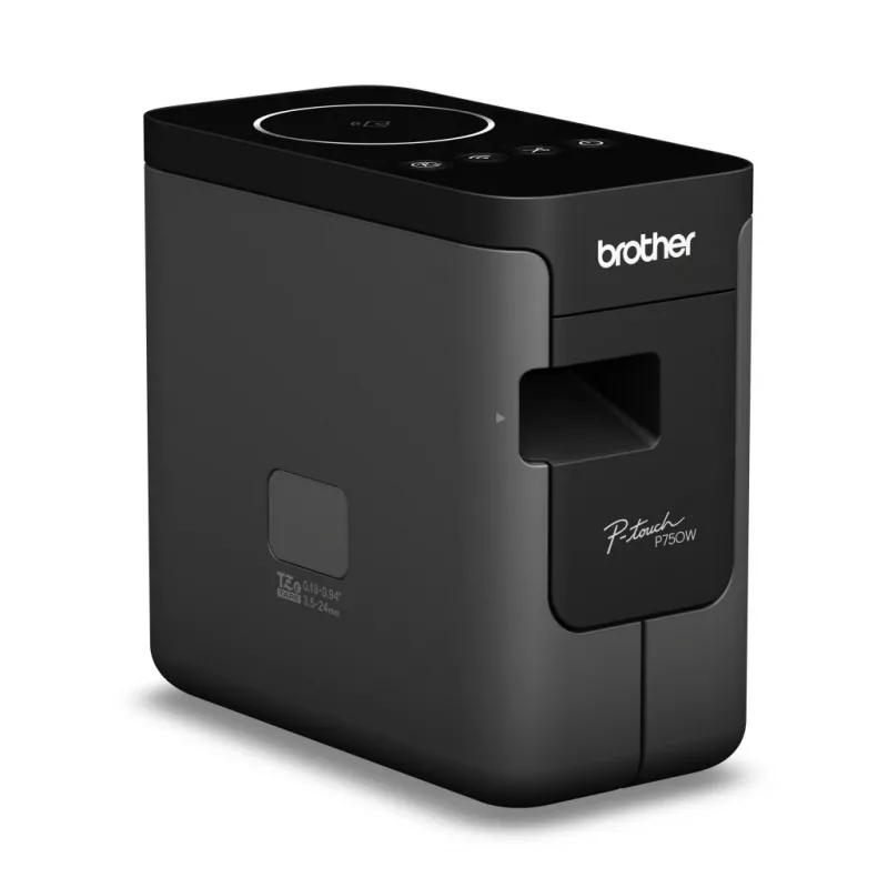 Brother PT-P750W | Vienspalvis | Terminis | Etikečių spausdintuvas | Wi-Fi | Maksimalus ISO A serijos popieriaus dydis Kita | Juoda