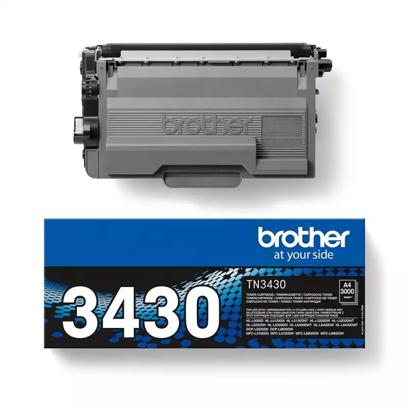 Brother TN-3430 tonerio kasetė 1 vnt. Originali juoda