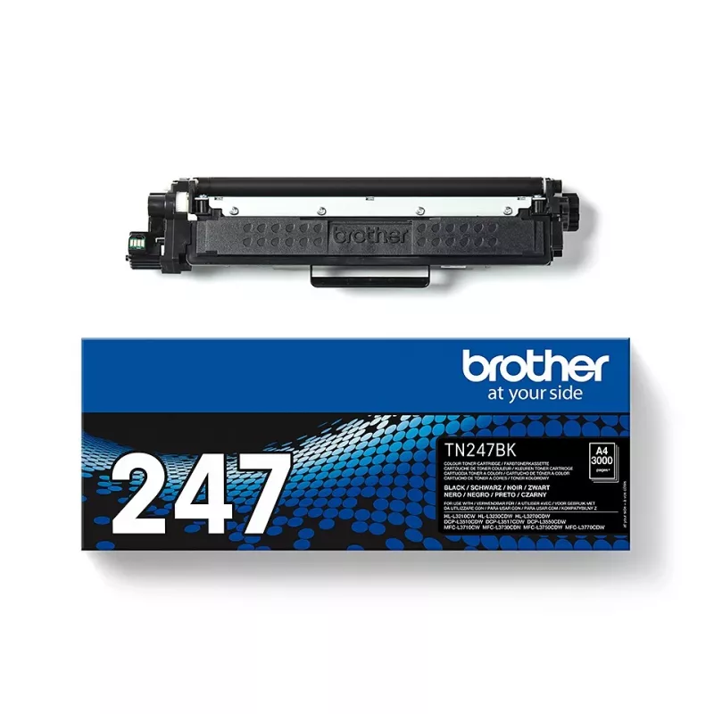 Brother TN-247BK tonerio kasetė 1 vnt. Originali juoda