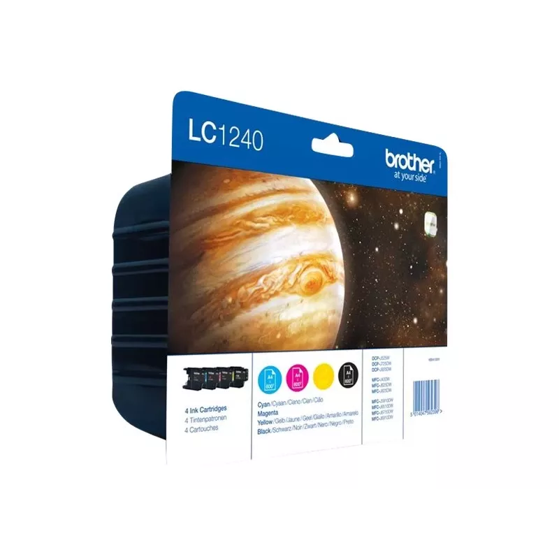 Brother LC1240VALBPDR spausdinimo eksploatacinė medžiaga, juoda