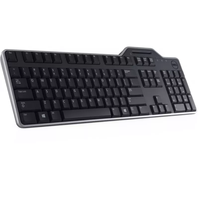 DELL 580-18366 klaviatūra, biuro, USB, QWERTY, JAV anglų, juoda