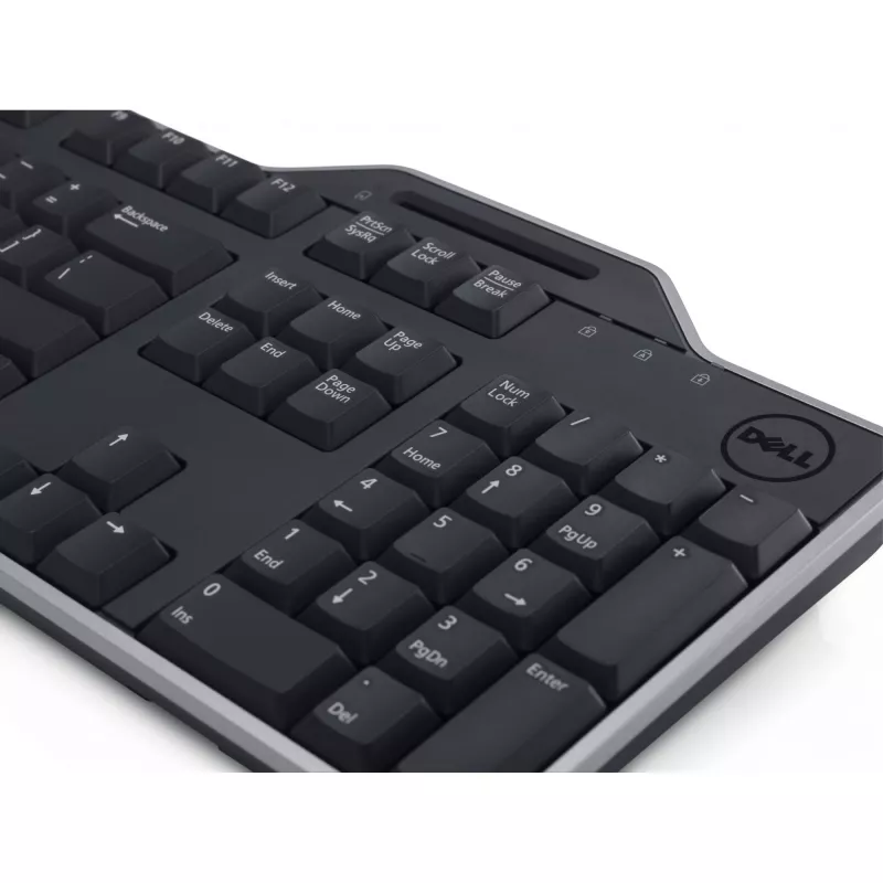 DELL 580-18366 klaviatūra, biuro, USB, QWERTY, JAV anglų, juoda