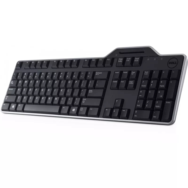 DELL 580-18366 klaviatūra, biuro, USB, QWERTY, JAV anglų, juoda